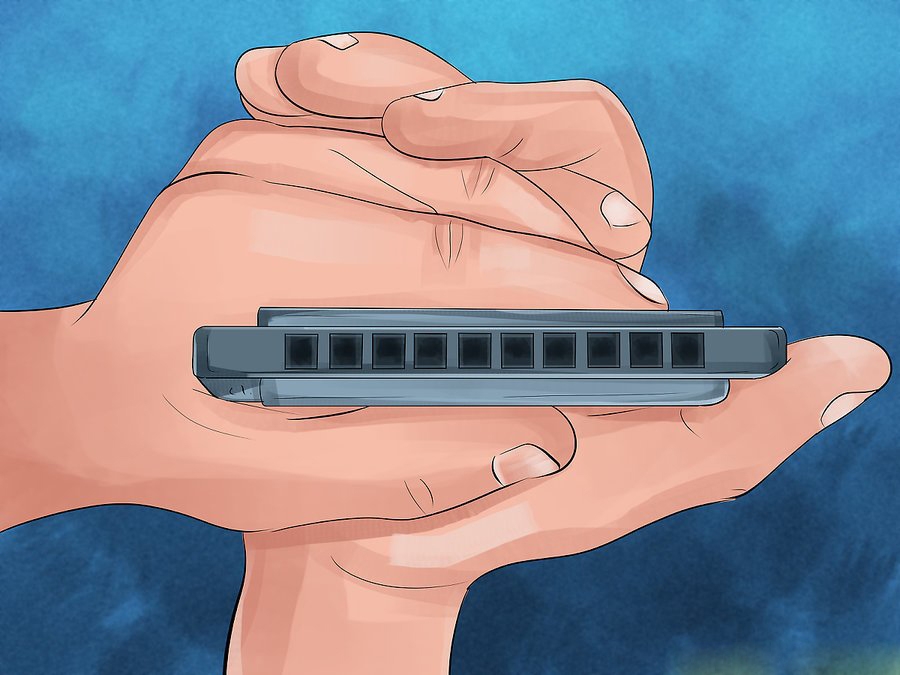 Step 01. Holding Your Harmonica