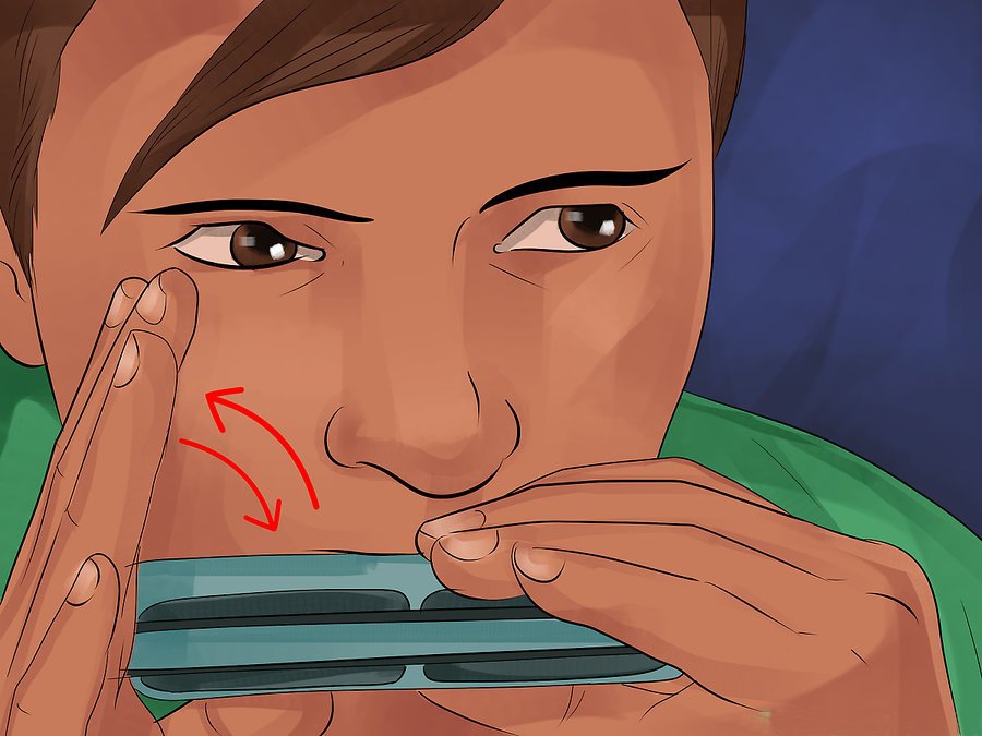 How to hold Harmonica - Holding Your Harmonica step 10