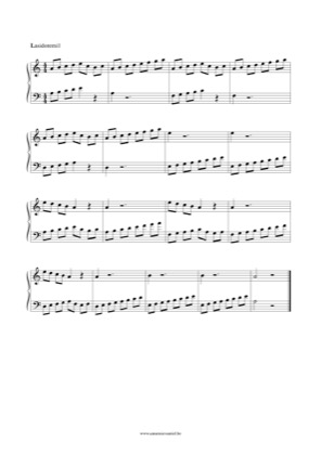Free Pdf Download Of Lasidoremi Piano Sheet Music