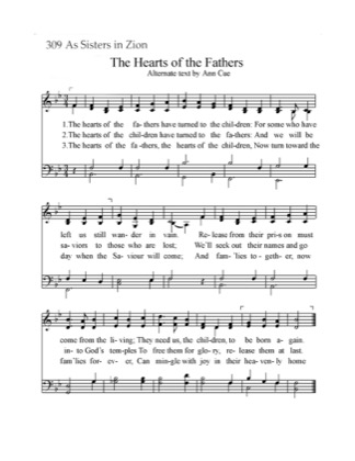 Free Pdf Download Of The Hearts Of The Fathers Piano Sheet Music