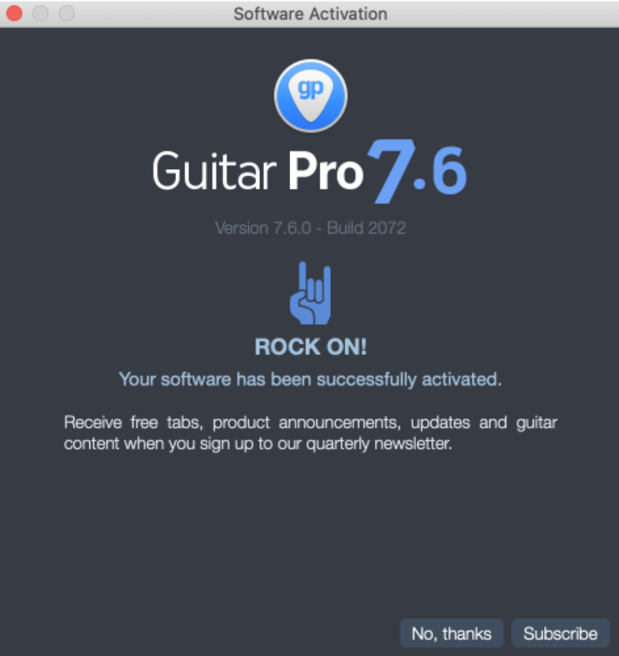 Guitar Pro 7.6 activation 