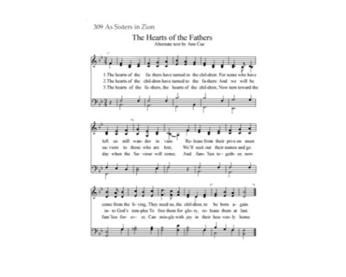 Free Pdf Download Of The Hearts Of The Fathers Piano Sheet Music
