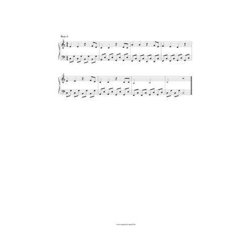 Free Pdf Download Of Note 8 Piano Sheet Music