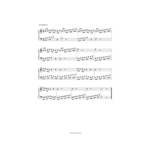 Free Pdf Download Of Lasidoremi Piano Sheet Music