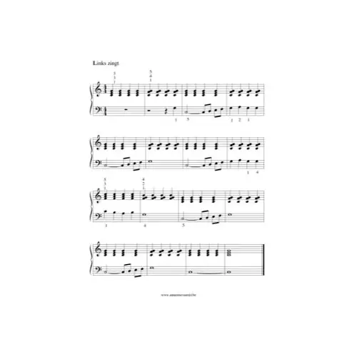 Free Pdf Download Of Links Zingt Piano Sheet Music
