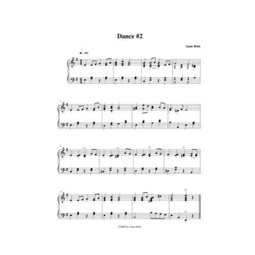 Free Pdf Download Of Dance # 2 Piano Sheet Music
